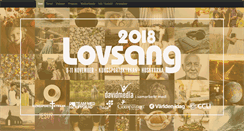 Desktop Screenshot of lovsang.se